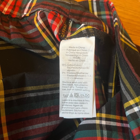 J. Crew Vibrant Plaid A-Line Midi Skirt Sz 8 - Picture 4 of 4